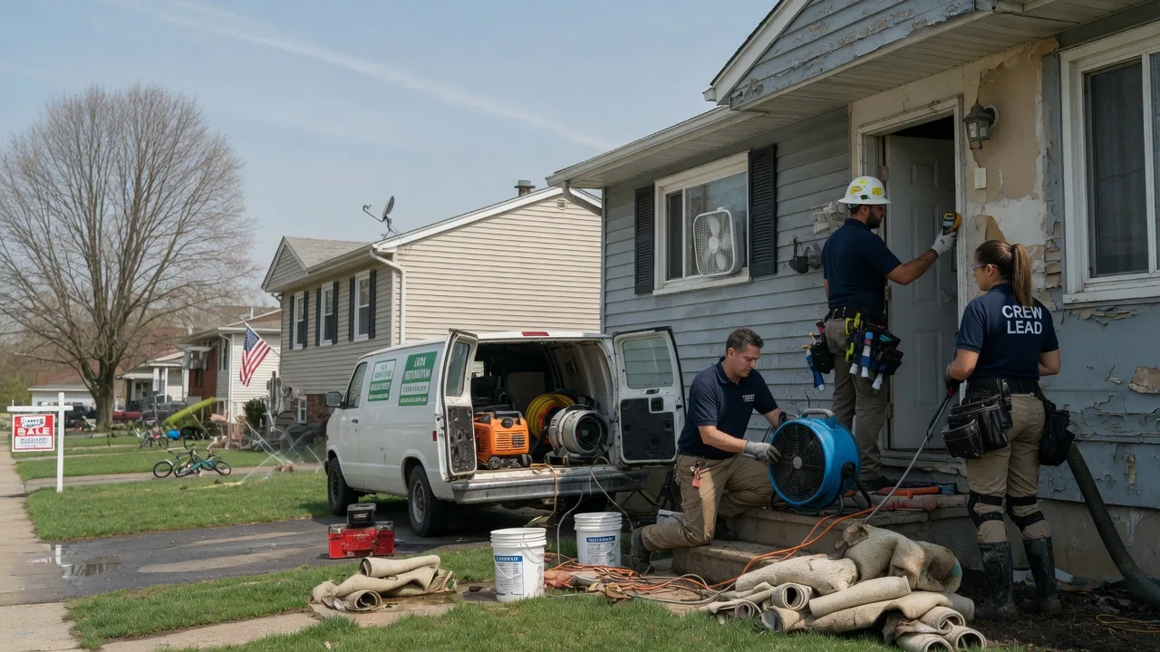 Flood Cleanup in Cheyney, PA near me